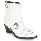 Geox  D LOVAI  women's Low Ankle Boots in White