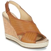 Geox  JANIRA C  women's Sandals in Brown