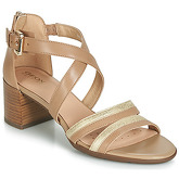 Geox  D MARYKARMEN MID SAN  women's Sandals in Gold