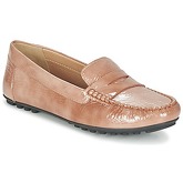 Geox  D LEELYAN B  women's Loafers / Casual Shoes in Beige