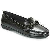 Geox  D ELIDIA  women's Loafers / Casual Shoes in Black