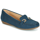 Geox  D ANNYTAH MOC  women's Loafers / Casual Shoes in Blue