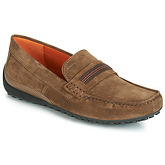Geox  UOMO SNAKE MOCASSINO  men's Loafers / Casual Shoes in Brown