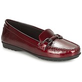 Geox  D ELIDIA  women's Loafers / Casual Shoes in Red