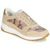 Geox  D AIRELL  women's Shoes (Trainers) in Beige