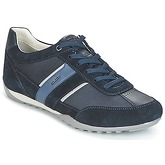 Geox  U WELLS C  men's Shoes (Trainers) in Blue