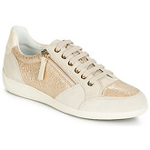 Geox  D MYRIA  women's Shoes (Trainers) in Gold