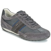 Geox  U WELLS C  men's Shoes (Trainers) in Grey