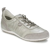 Geox  VEGA A  women's Shoes (Trainers) in Silver
