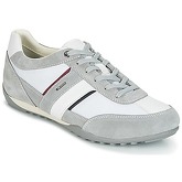 Geox  U WELLS C  men's Shoes (Trainers) in White