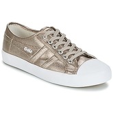 Gola  COASTER METALLIC  women's Shoes (Trainers) in Silver