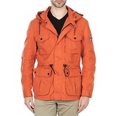 Hackett  PEAK HIKING  men's Parka in Orange