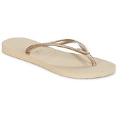 Havaianas  SLIM CRYSTAL GLAMOUR  women's Flip flops / Sandals (Shoes) in Gold
