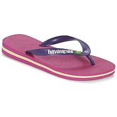 Havaianas  BRASIL LOGO  women's Flip flops / Sandals (Shoes) in Pink