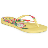 Havaianas  SLIM SENSATION  women's Flip flops / Sandals (Shoes) in Yellow