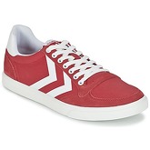 Hummel  TEN STAR WAXED CANVAS LOW  women's Shoes (Trainers) in Red