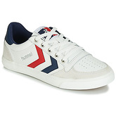 Hummel  SLIMMER STADIL LOW LEATHER  women's Shoes (Trainers) in White