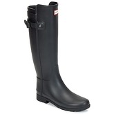 Hunter  ORIGINAL REFINED STRAP  women's Wellington Boots in Black