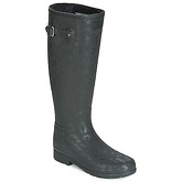 Hunter  REFINED INSULATED TALL  women's Wellington Boots in Black