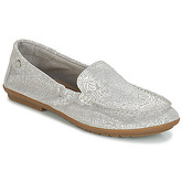 Hush puppies  ALLY  women's Loafers / Casual Shoes in Silver