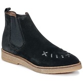 Ikks  SADDLED CREEPERS  women's Mid Boots in Black