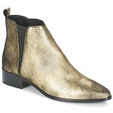 Ikks  BOTTINE CRAQUELEE  women's Mid Boots in Gold