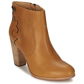 Ikks  W BOOTIE  women's Low Ankle Boots in Brown