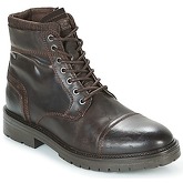 Jack   Jones  SAMPSON MIXED  men's Mid Boots in Brown