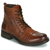 Jack   Jones  JFW RUSSEL LEATHER  men's Mid Boots in Brown