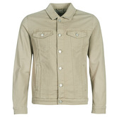 Jack   Jones  JJIALVIN  men's Leather jacket in Beige