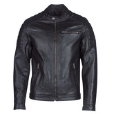 Jack   Jones  JCOROCKY  men's Leather jacket in Black