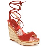 JB Martin  LAVINIA  women's Sandals in Red