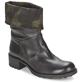 JFK  TARZAN  women's Mid Boots in Black