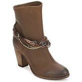 JFK  OSAKA HI  women's Low Ankle Boots in Brown