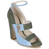 John Galliano  A54250  women's Sandals in Blue