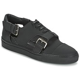 John Galliano  7813  men's Shoes (Trainers) in Black