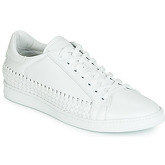 John Galliano  6712  men's Shoes (Trainers) in White