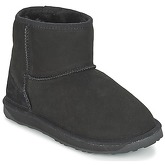 Just Sheepskin  MINI CLASSIC  women's Low Ankle Boots in Black