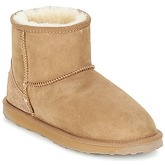 Just Sheepskin  MINI CLASSIC  women's Low Ankle Boots in Brown