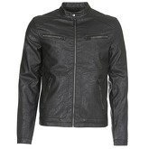 Kaporal  FABRI  men's Leather jacket in Black