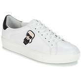 Karl Lagerfeld  KUPSOLE KARL ICONIK  women's Shoes (Trainers) in White