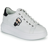 Karl Lagerfeld  KAPRI KARL IKONIC LO LACE  women's Shoes (Trainers) in White