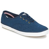 Keds  CHAMPION DOT EYELET  women's Shoes (Trainers) in Blue