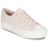 Keds  TRIPLE KICK COLORBLOCK  women's Shoes (Trainers) in Pink