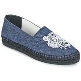 Kenzo  TIGER FLUO CANVAS MIXED  women's Espadrilles / Casual Shoes in Blue