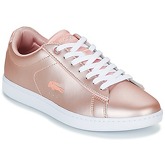 Lacoste  CARNABY EVO 118 7  women's Shoes (Trainers) in Pink
