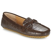 Lauren Ralph Lauren  BRILEY II  women's Loafers / Casual Shoes in Brown