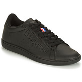 Le Coq Sportif  COURTSET  men's Shoes (Trainers) in Black