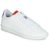 Le Coq Sportif  COURTSET  men's Shoes (Trainers) in White