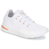 Le Coq Sportif  SOLAS W SPARKLY/S LEATHER  women's Shoes (Trainers) in White